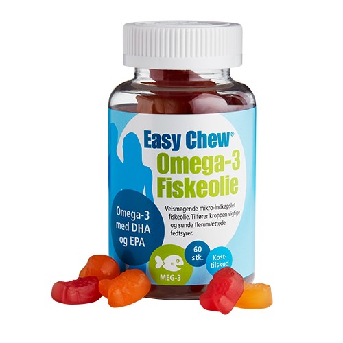 EasyChew Omega-3 - 60 gum -  EasyChew