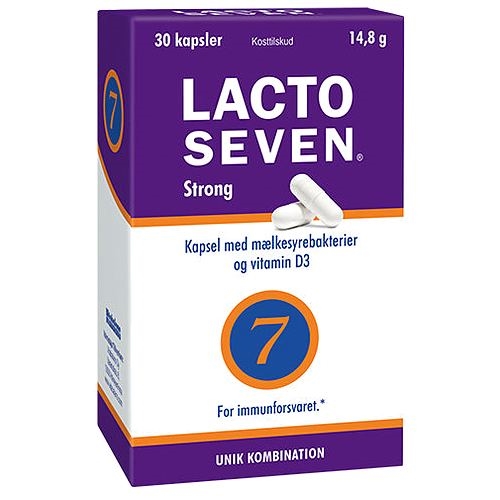 Lacto Seven Strong - 30 Kapsler - LactoSeven