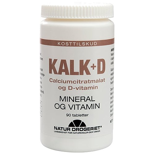 Kalk+D - 90 Tabletter - Natur-Drogeriet