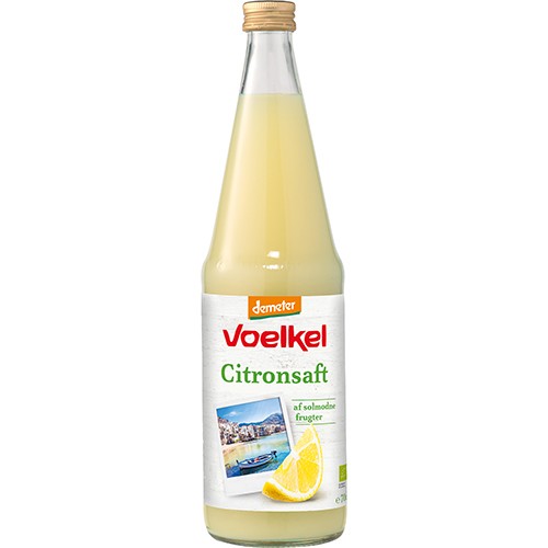 Billede af Citronsaft , Demeter - 70 cl - Voelkel