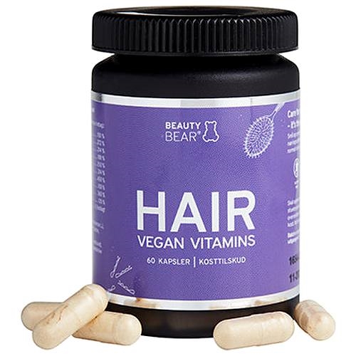 HAIR vitamin kapsler - 60 Kapsler - Berthelsen