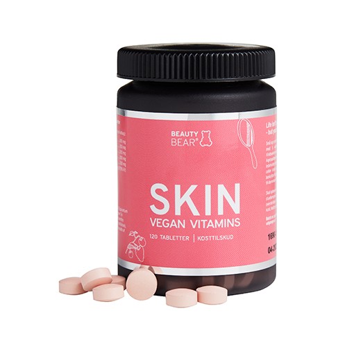 Billede af SKIN vitamin tabletter - 120 tabletter - Berthelsen Beauty Bear