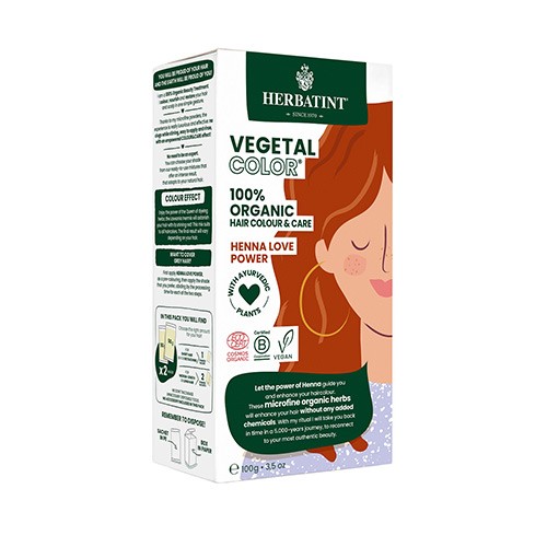 Herbatint hårfarve Henna Love Power - 100 gram -  Herbatint