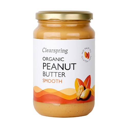 Billede af Peanutbutter Smooth Økologisk - 170 gram - Clearspring