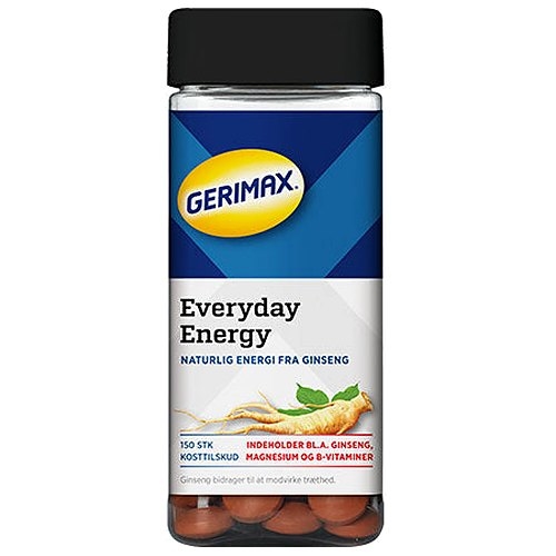 Gerimax Daglig Energi - 150 Tabletter