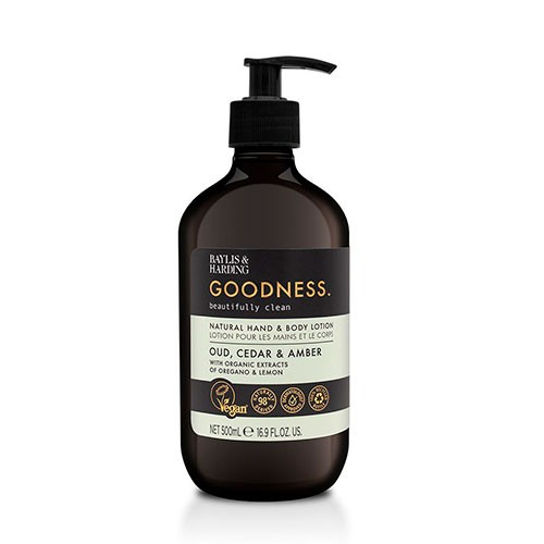 Hand & Body Lotion Oud Cedar & Amber 500