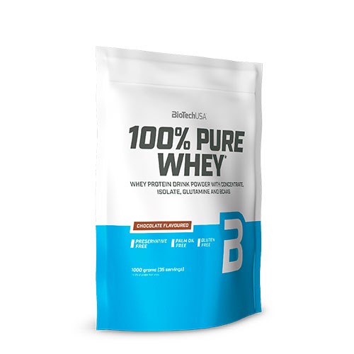 Billede af 100% Pure Whey Protein pulver chocolate - 454 gram