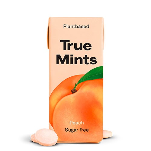 Billede af Pastiller Fersken True Mints - 13 gram - True Mints