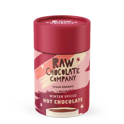 Varm Kakao Winter Spiced Økologisk - 200 gram - The Raw Chocolate Company - Mindst holdbar til : 29-02-2024