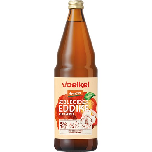 Æblecidereddike, ufiltreret Økologisk Demeter - 75 cl - Voelkel