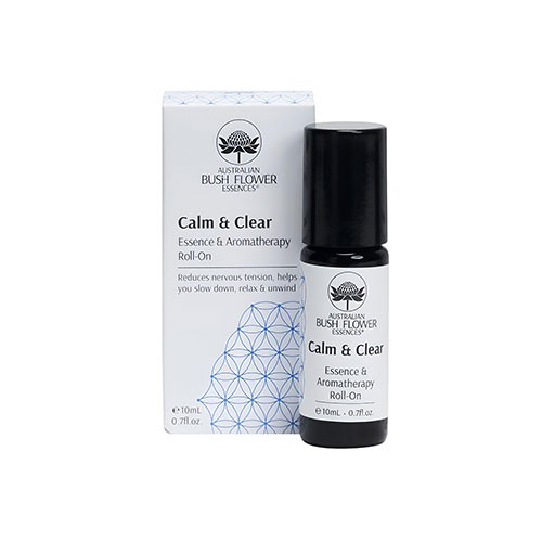 Billede af Roll on Calm & Clear essence & aromaterapi - 10 ml - Australian Bush Flower Essences