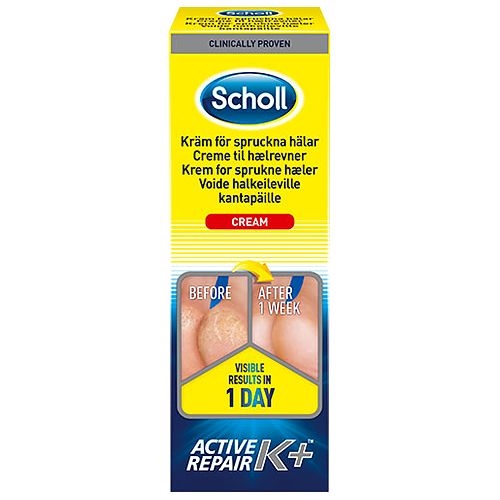 Scholl Heel Crack Cream Act.repair K+ - 60 ml - Scholl