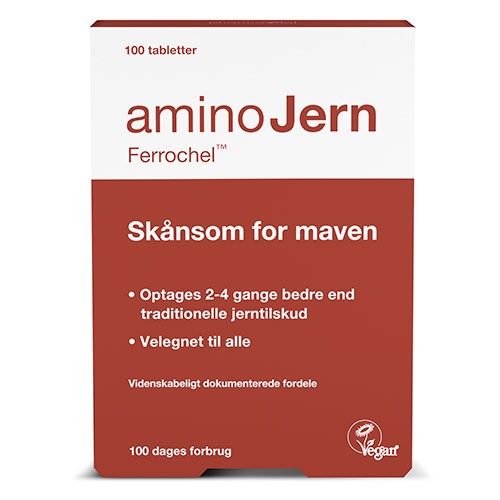 Billede af AminoJern 25 mg - 100 tabletter