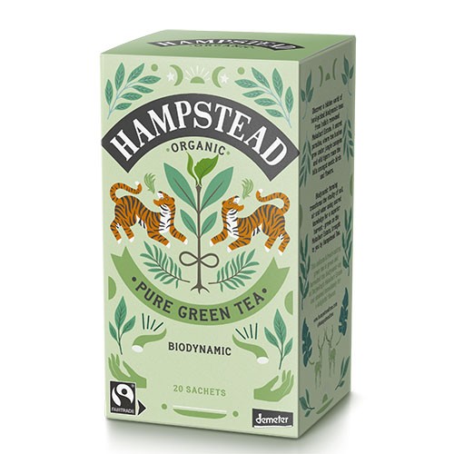 Grøn te Økologisk Demeter - 1 pakke