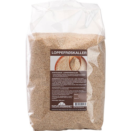 Loppefrøskaller - 1 kg