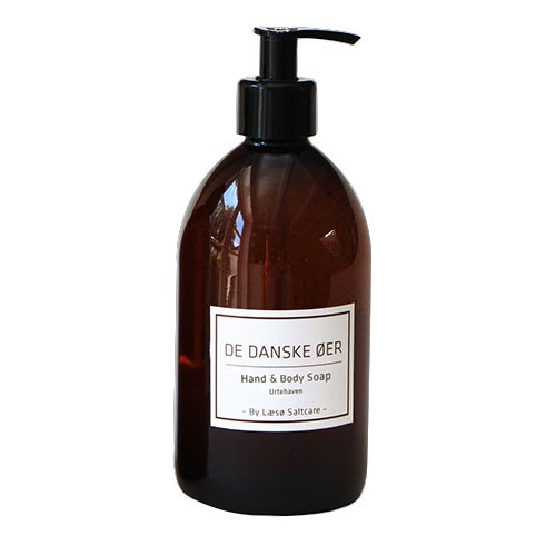Hand & Body Soap Urtehaven Danske Øer 500 Læsø Saltcare