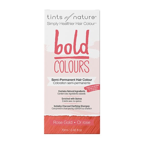 Bold Rose Gold hårfarve Tints of Nature - 70 ml