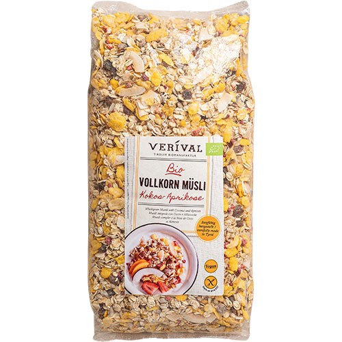 Müsli Kokos-aprikos Økologisk 1 400 Gram