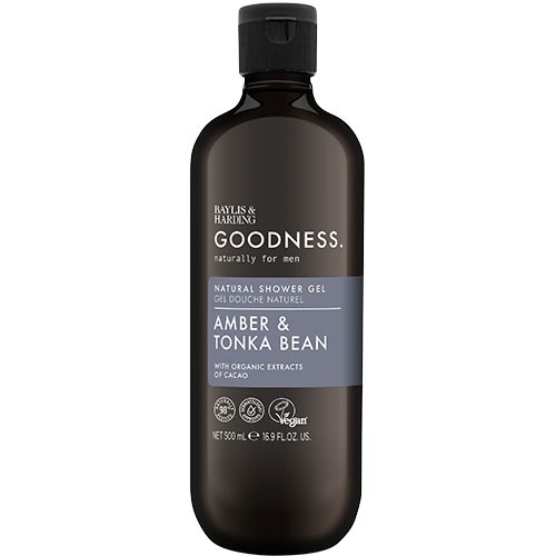 Men Amber & Tonka Bean Shower Gel 500