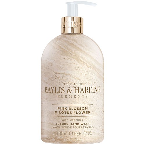 Pink Blossom & Lotus Flower Hand Wash 500 Ml Fra Baylis & Harding Elements
