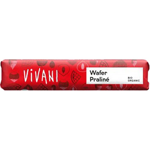 Vivani Vaffel Praline Bar Økologisk Gram