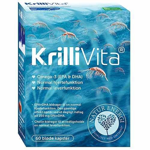 KrilliVita - 60 Kapsler - Naturenergi