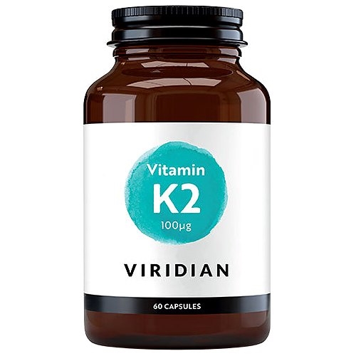 Vitamin K2 100 ?g - 60 Kapsler - Viridian Nutrition