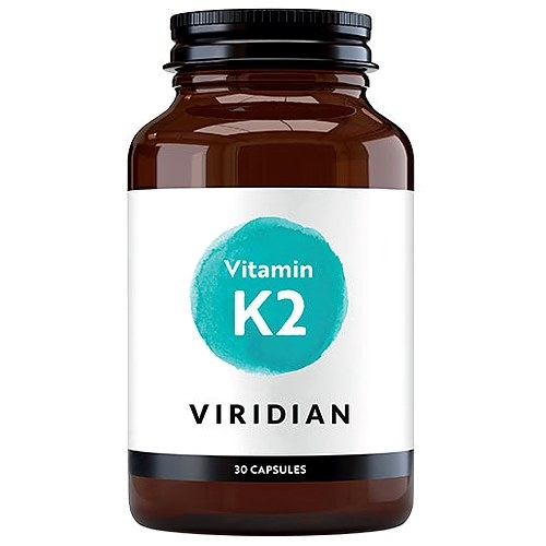 Vitamin K2 50 ?g - 30 Kapsler - Viridian Nutrition