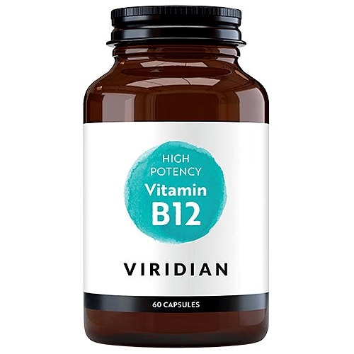 High Potency B12 vitamin - 60 Kapsler - Viridian Nutrition