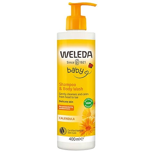 Calendula Shampoo & Body Wash - 400 ml - Weleda