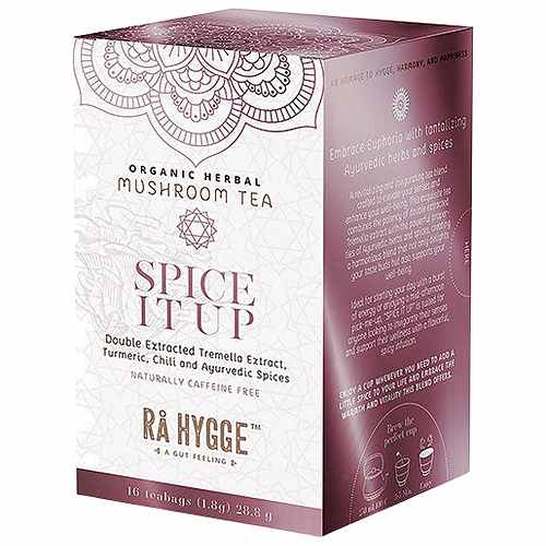 Spice It Up - Tremella Herbal Tea Økologisk - 16 Breve - Rå Hygge