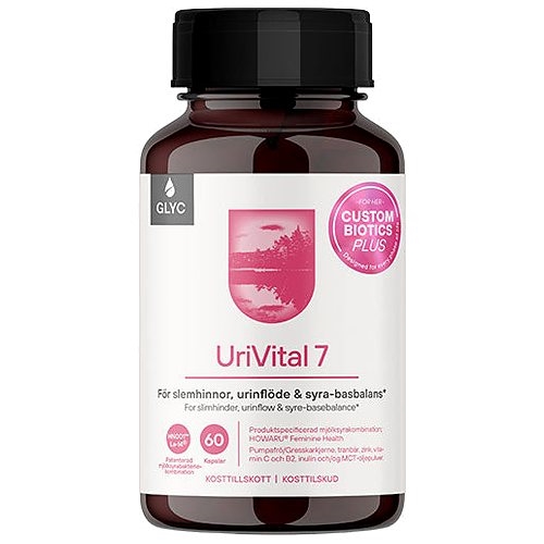 GLYC UriVital 7 - 60 Kapsler