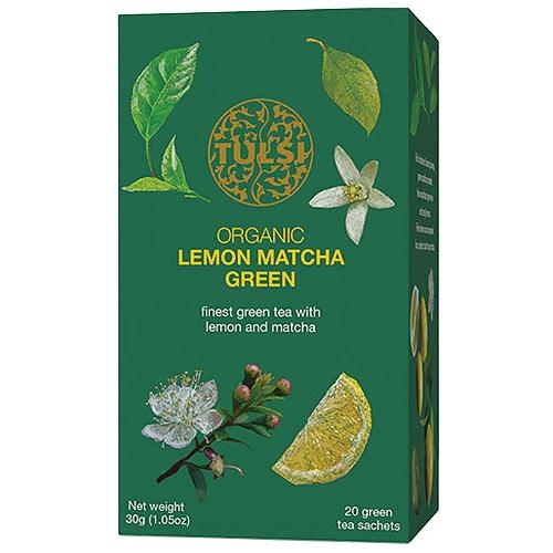 Lemon Matcha Green te kologisk - 20 Breve