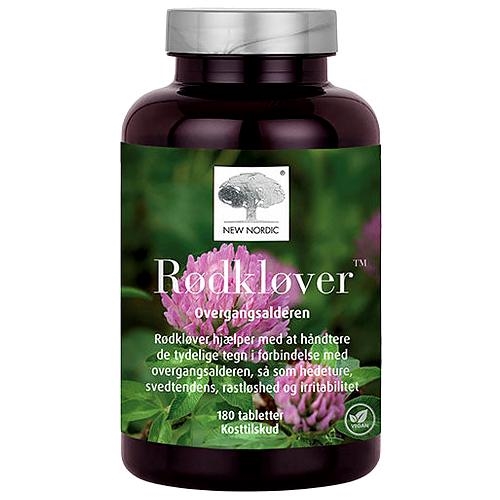 Rødkløver - 180 Tabletter - New Nordic