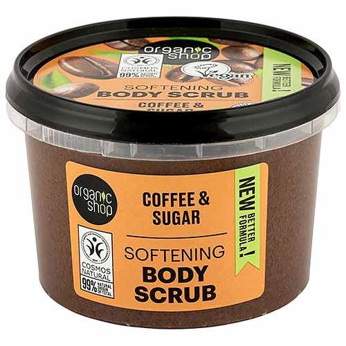 Softening Body Scrub - Coffee - 250 ml - Organic Shop