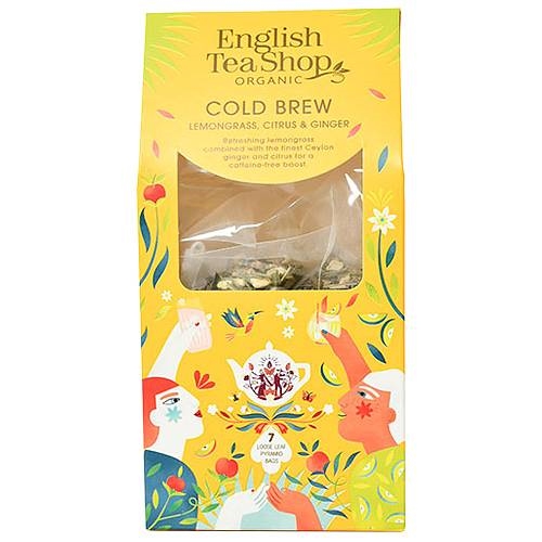 Cold Brew Lemongrass Citrus & Ginger tea kologisk - 7 Breve