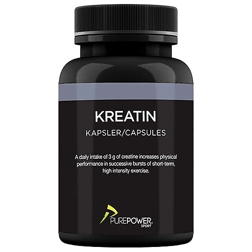 Creatin kapsler - 120 Kapsler - Pure Power