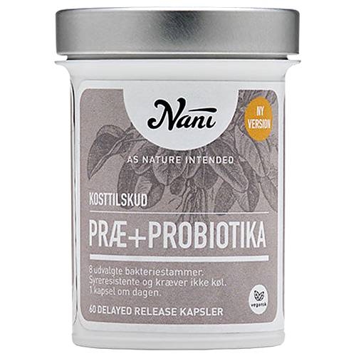 Præ+Probiotika - 60 Kapsler - Nani