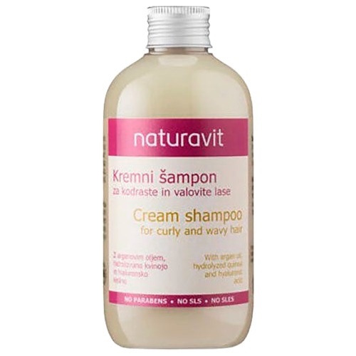 Cream Shampoo Curly Hair - 250 ml - Naturavit