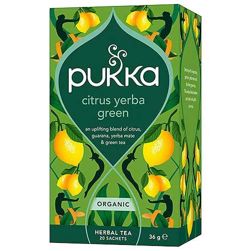 Citrus Yerba Green te Økologisk - 20 Breve - Pukka