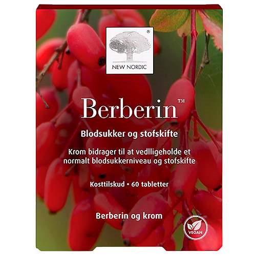 Berberin - 60 Tabletter - New Nordic