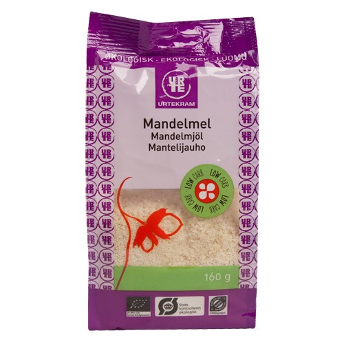 Mandelmel Økologisk - 160 gram