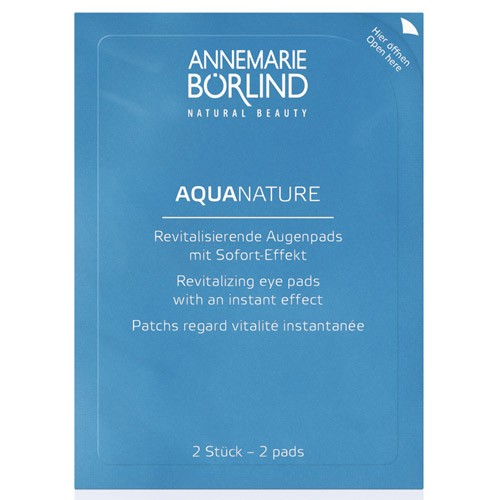 Eye pads revitalizing AquaNature - 6x2stk - Annemarie Börlind