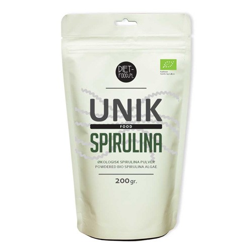 Spirulina pulver   Økologisk  - 200 gram - Diet Food