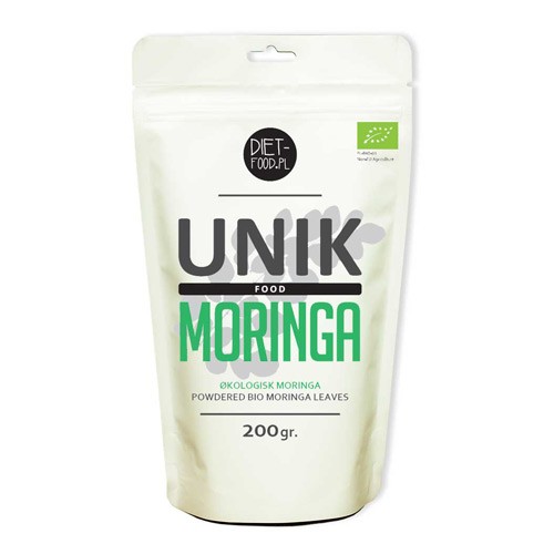 Moringa pulver Økologisk - 200 gram - Diet Food