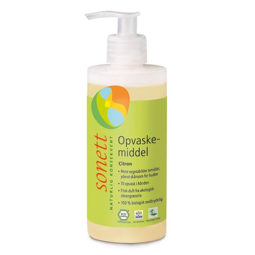 Opvaskemiddel citron - 300 ml - Sonett 