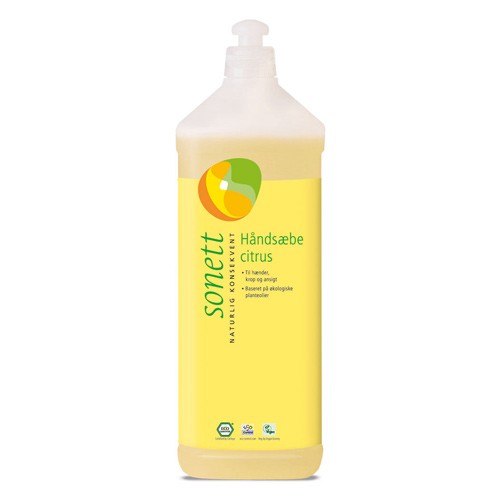 Håndsæbe citrus - 1 ltr - Sonett 