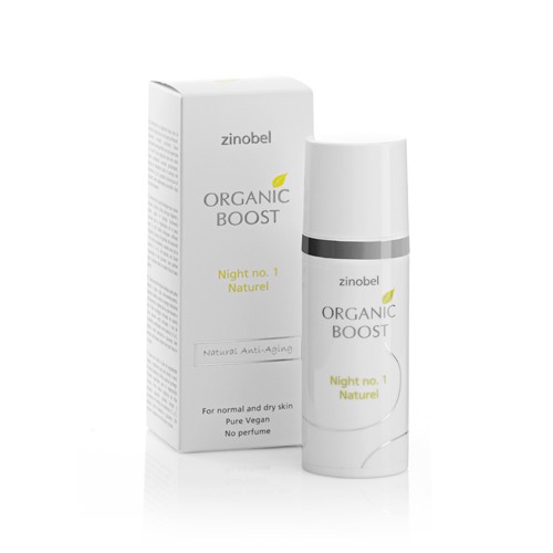 Night no.1 Naturel natcreme - 50 ml - Zinobel Organic Boost