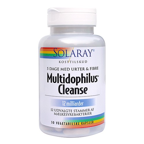 Multidophilus Cleanse - 30 kapsler - Solaray