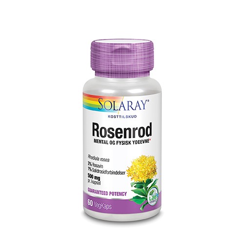 Rosenrod GP Ekstrakt 500 mg - 60 kap - Solaray